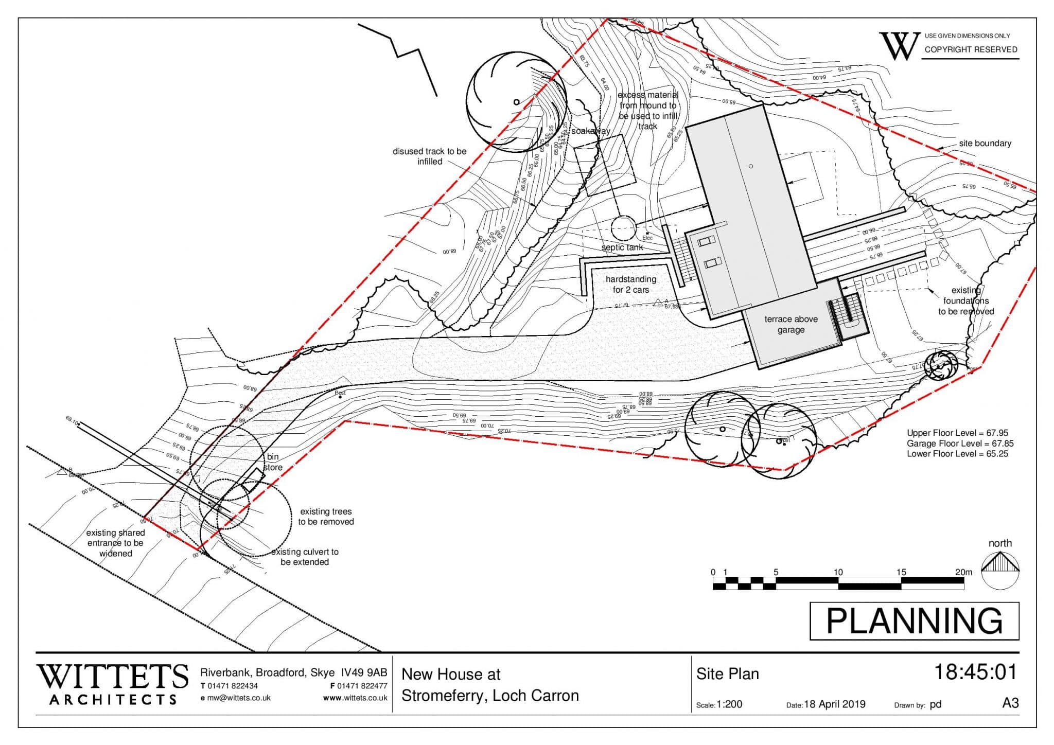 Site plan - Isle of Skye Estate Agency